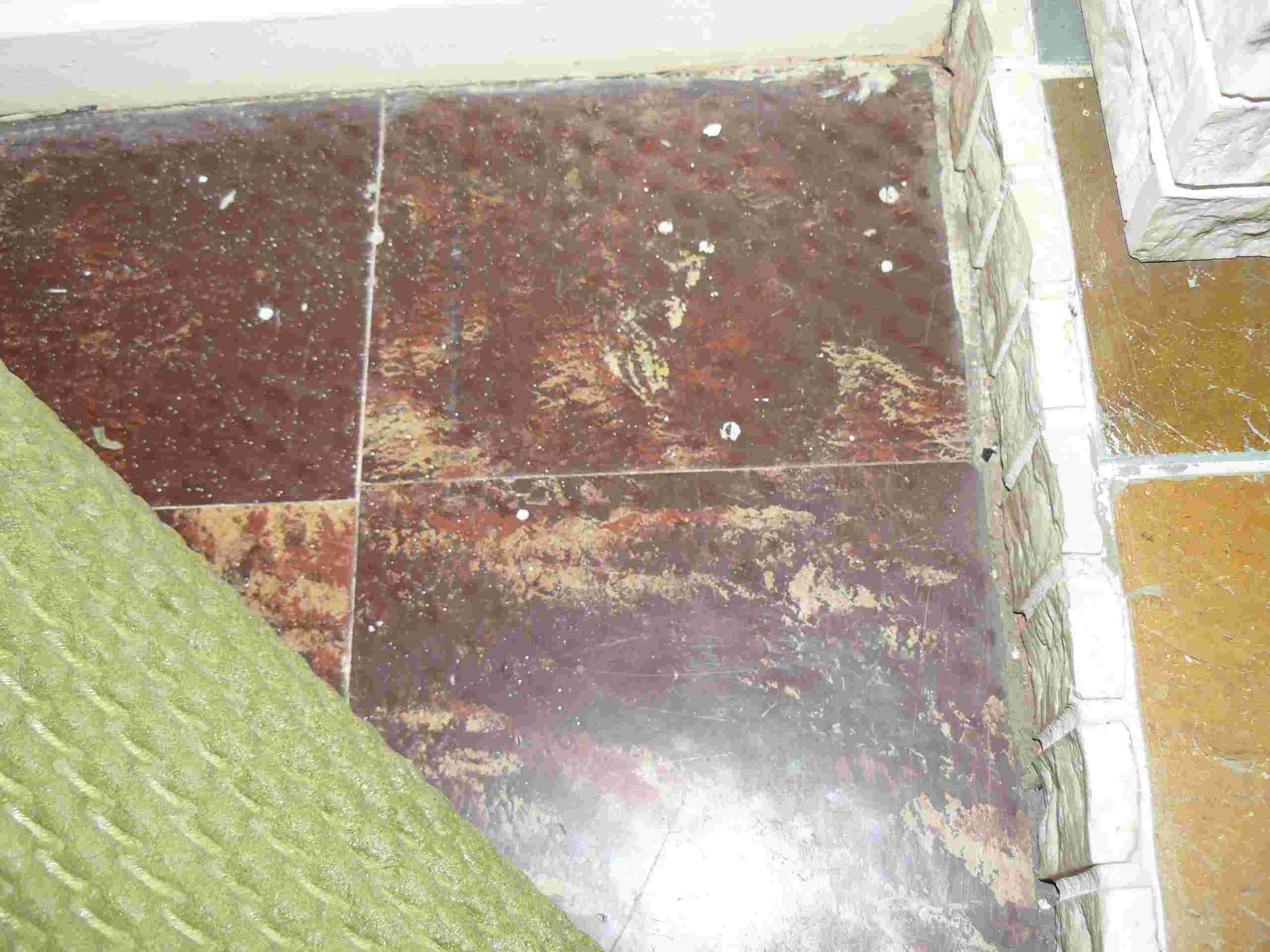 Image of thermoplastic floor tiles.